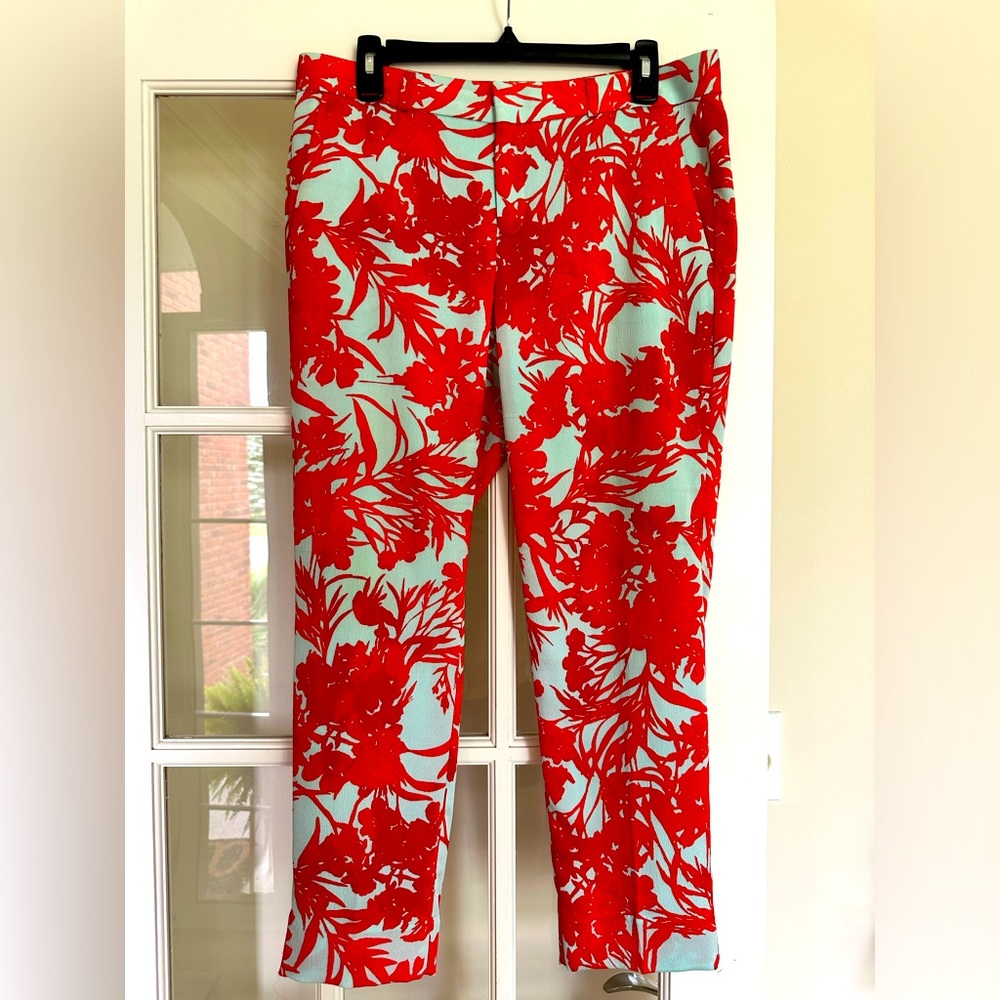 Banana Republic bold print pant